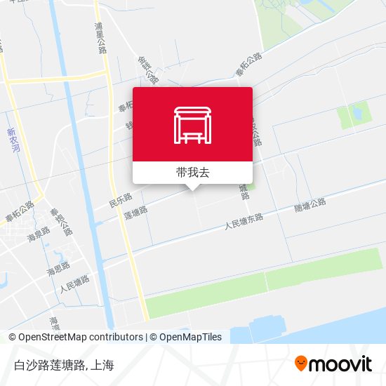 白沙路莲塘路地图