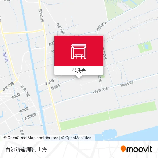 白沙路莲塘路地图