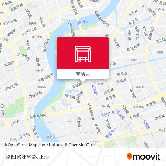 济阳路泳耀路地图