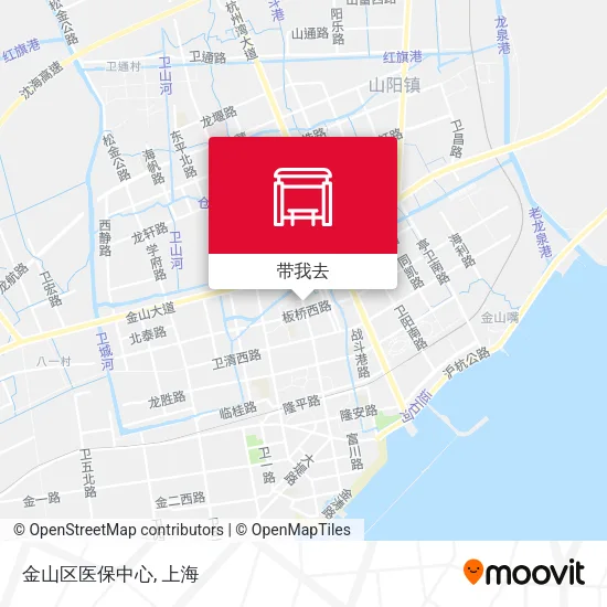 金山区医保中心地图
