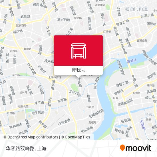 华容路双峰路地图