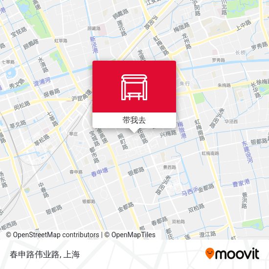 春申路伟业路地图