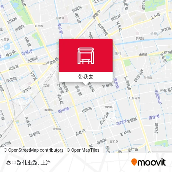 春申路伟业路地图