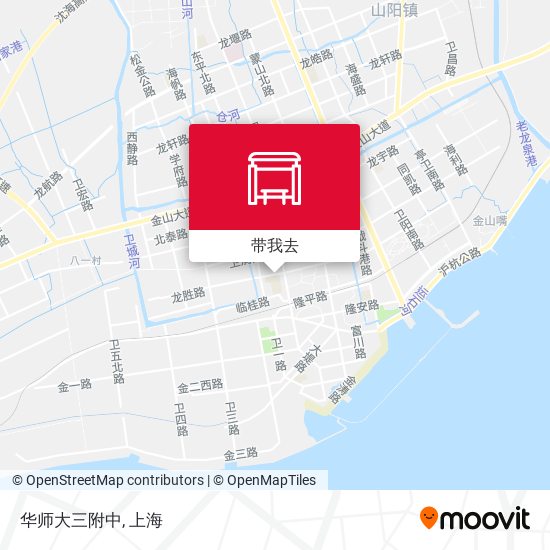华师大三附中地图
