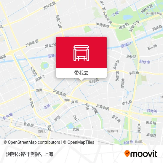 浏翔公路丰翔路地图