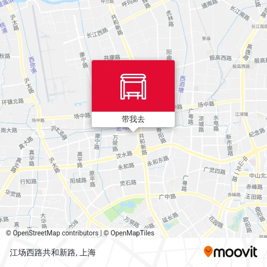 江场西路共和新路地图