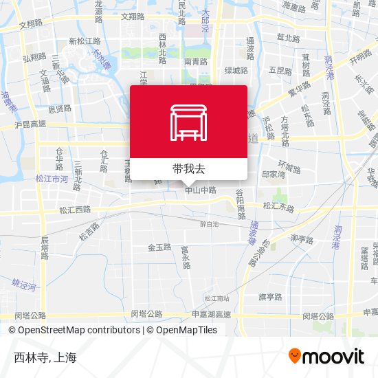 西林寺地图