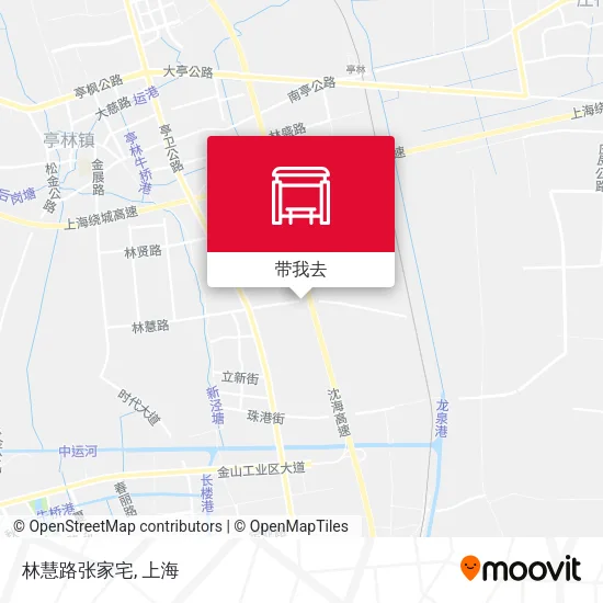 林慧路张家宅地图