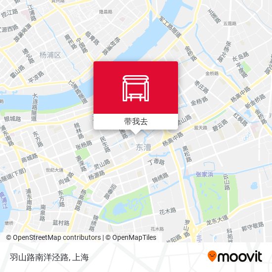 羽山路南洋泾路地图