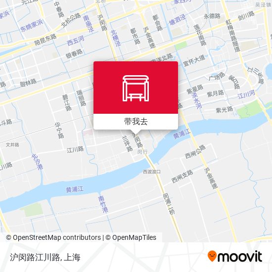 沪闵路江川路地图