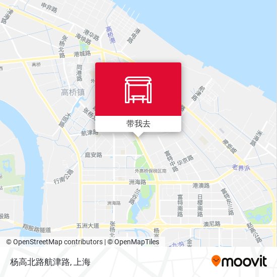杨高北路航津路地图