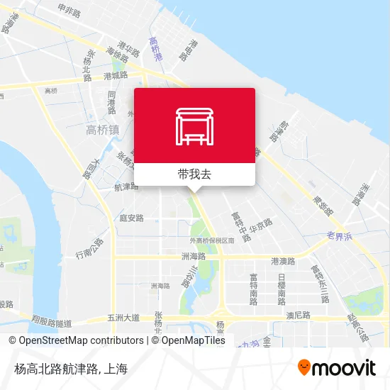 杨高北路航津路地图