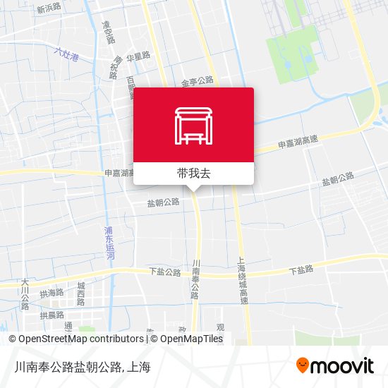 川南奉公路盐朝公路地图