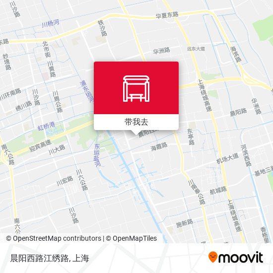 晨阳西路江绣路地图