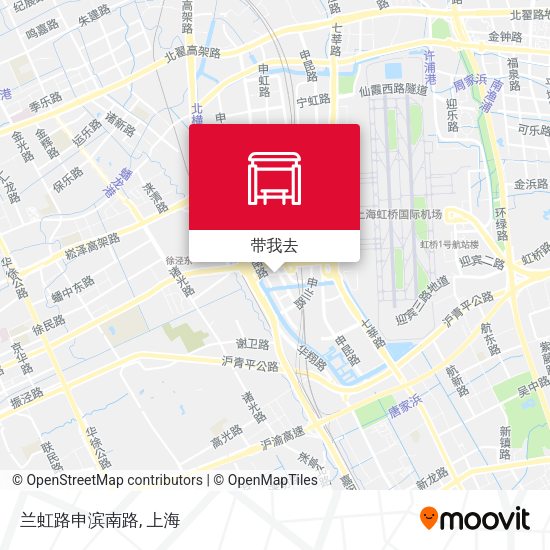 兰虹路申滨南路地图