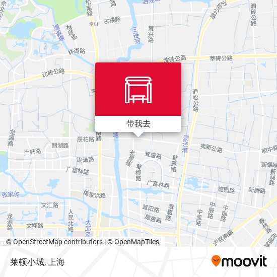 莱顿小城地图