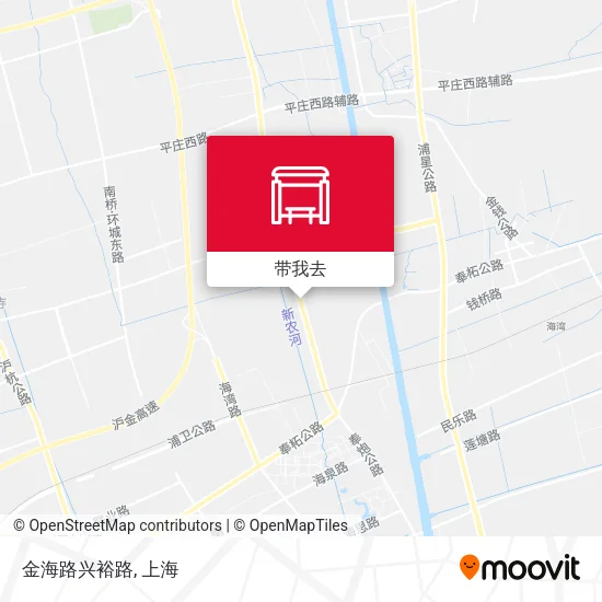 金海路兴裕路地图