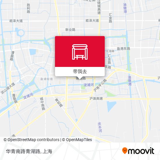 华青南路青湖路地图