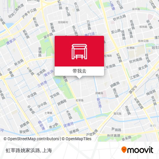 虹莘路姚家浜路地图