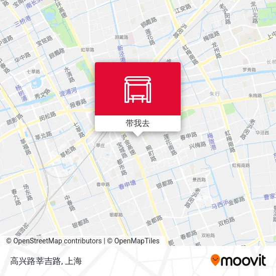 高兴路莘吉路地图