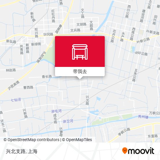 兴北支路地图