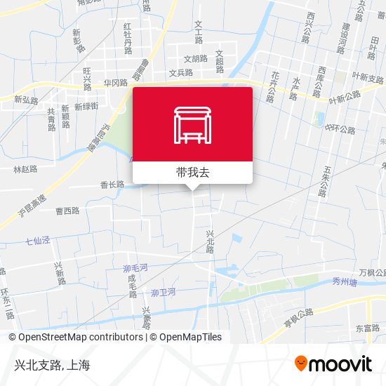 兴北支路地图
