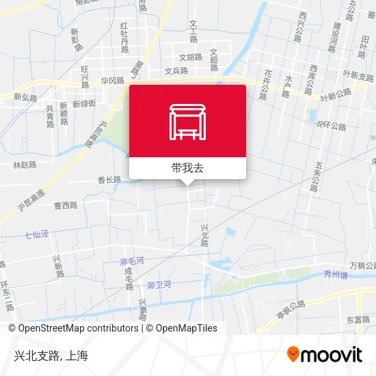 兴北支路地图
