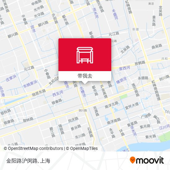 金阳路沪闵路地图