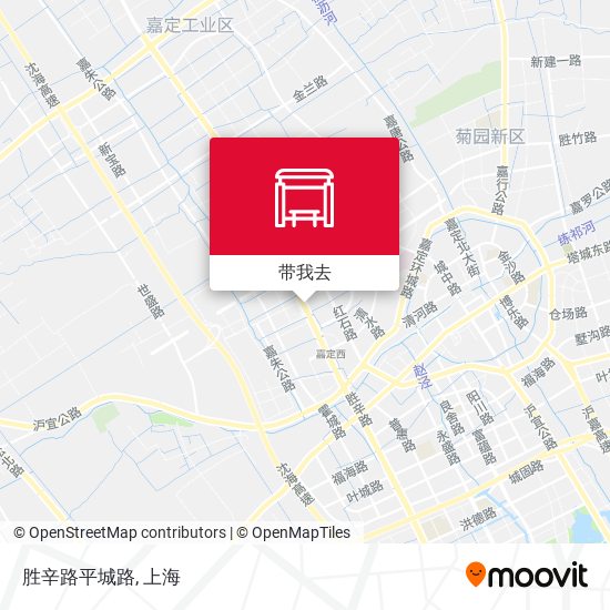 胜辛路平城路地图