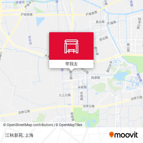 江秋新苑地图