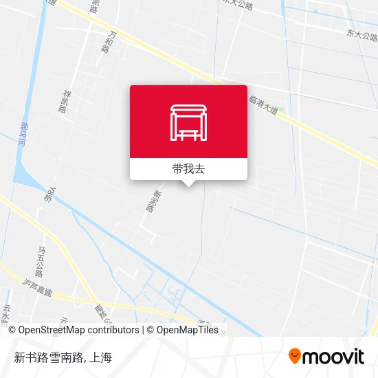 新书路雪南路地图