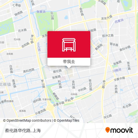 蔡伦路华佗路地图