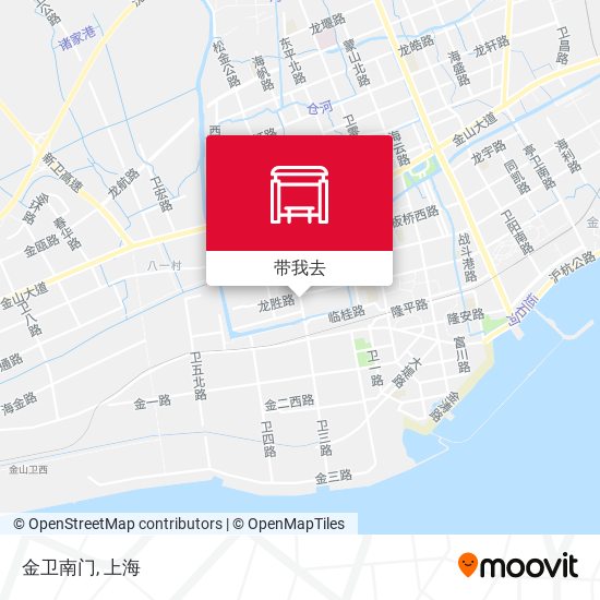 金卫南门地图