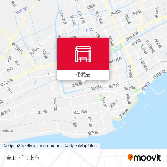 金卫南门地图