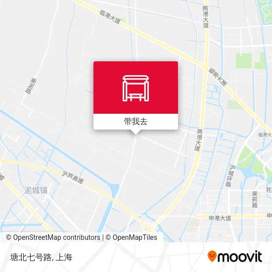 塘北七号路地图
