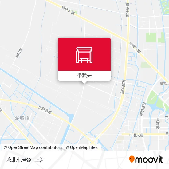 塘北七号路地图