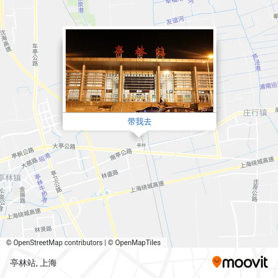 亭林站地图