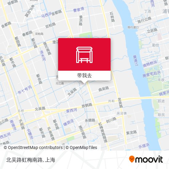 北吴路虹梅南路地图