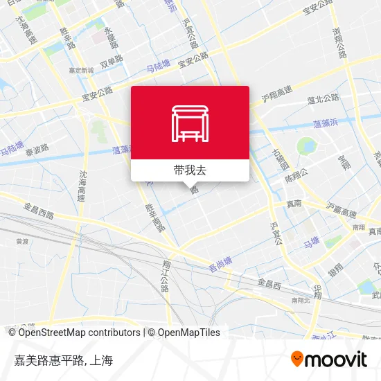 嘉美路惠平路地图
