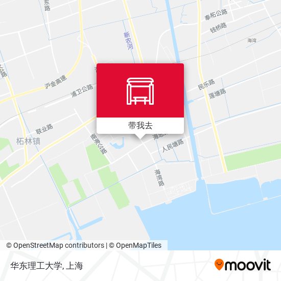 华东理工大学地图