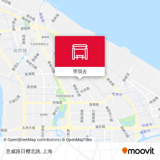 意威路日樱北路地图
