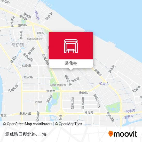 意威路日樱北路地图