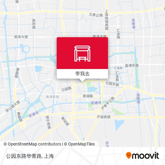 公园东路华青路地图