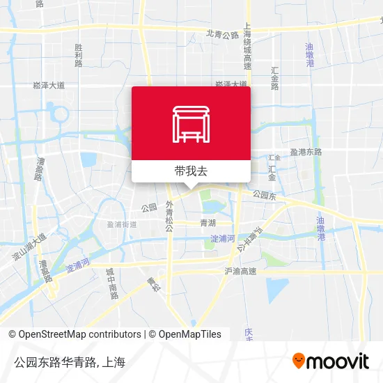 公园东路华青路地图