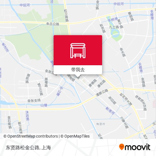 东贤路松金公路地图