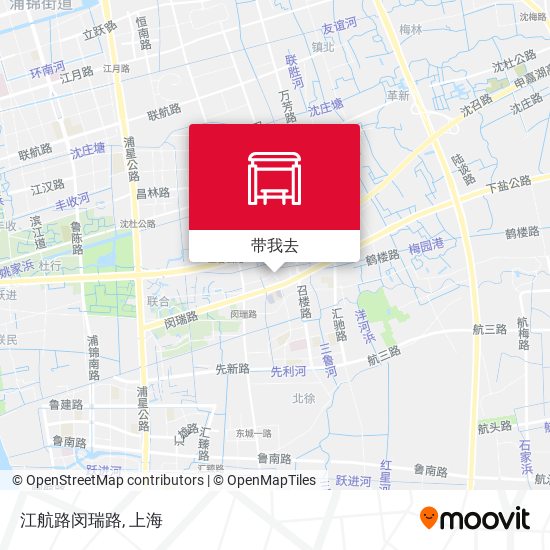 江航路闵瑞路地图