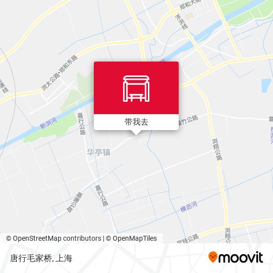 唐行毛家桥地图