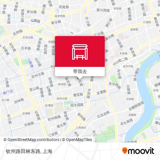钦州路田林东路地图