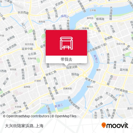 大兴街陆家浜路地图