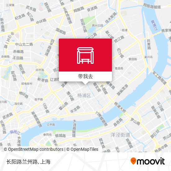 长阳路兰州路地图